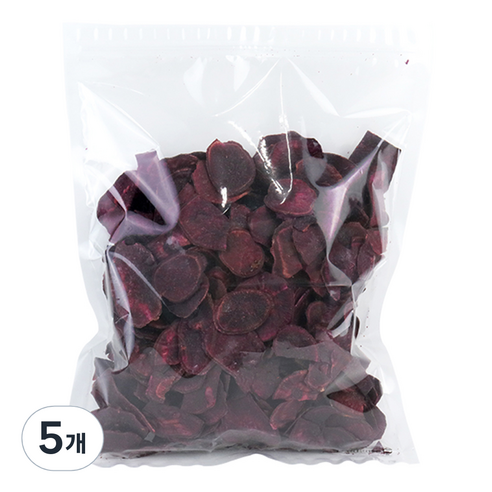 우리가스토리 자색 고구마칩, 700g, 5개