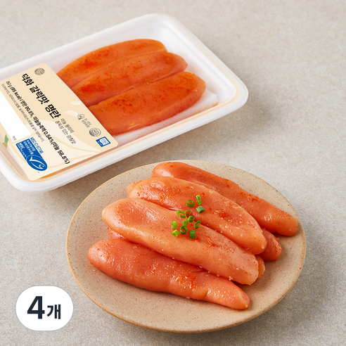 덕화명란 갈릭맛 명란, 80g, 4개