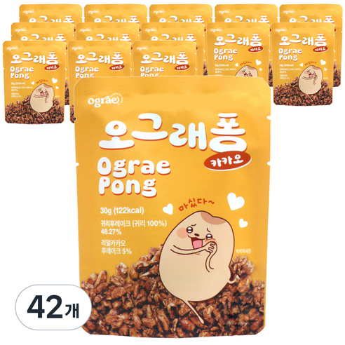 오그래 퐁 시리얼, 30g, 42개