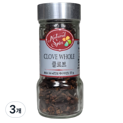 내츄럴스파이스 클로브, 37g, 3개