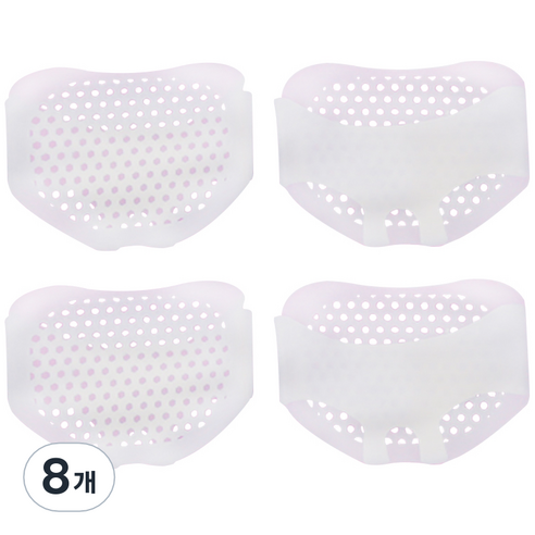 나음다름 발바닥 보호대 투툼형 화이트, 8개