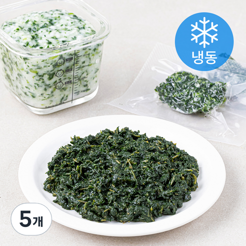맘마유 아욱 다짐 (냉동), 160g, 5개, 아욱맛