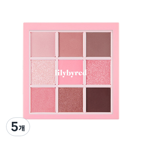 릴리바이레드 무드치트킷 섀도우 팔레트, 2호 핑크스윗츠, 5개
