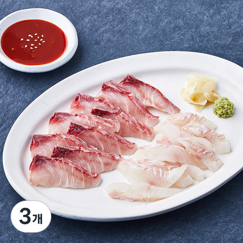 맛있는 광어 숭어회 (냉장), 200g, 3개
