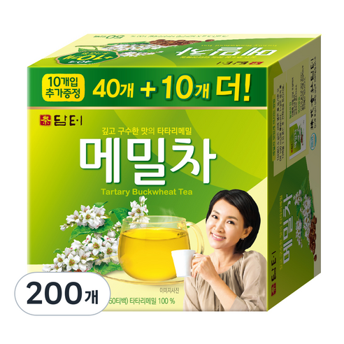 담터 메밀차, 1.5g, 200개, 1개