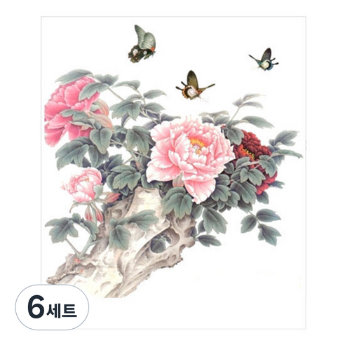 파티복닷컴 대형 타투스티커 MQA26, 혼합 색상, 6세트