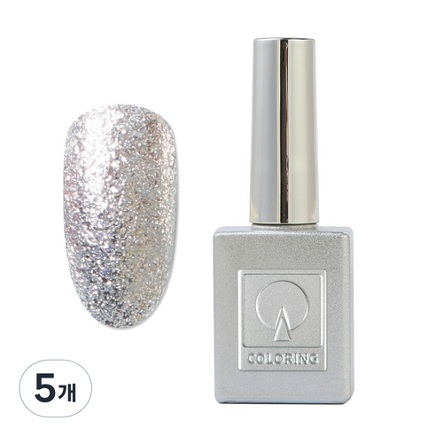 뷰젤 컬러트리 시럽젤 10ml, 은도끼, 5개