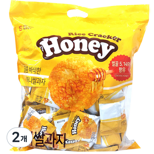 허니 쌀과자 크리스피, 900g, 2개