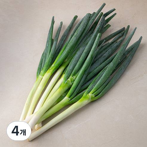 국내산 깐대파, 1kg, 4개