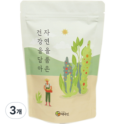 자연닮음 국산 볶은 무말랭이 차, 300g, 1개입, 3개