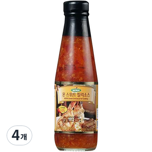 몬 스위트 칠리소스, 4개, 240ml