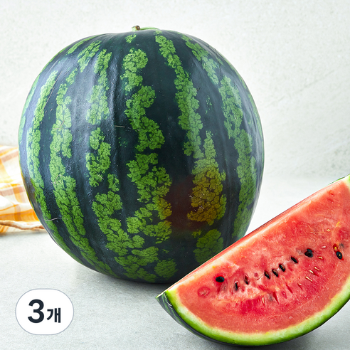 쥬스용 수박, 7kg 이상, 3개