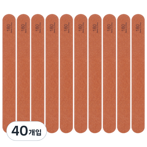 코멧 홈 우드파일 세트, 혼합색상, 40개