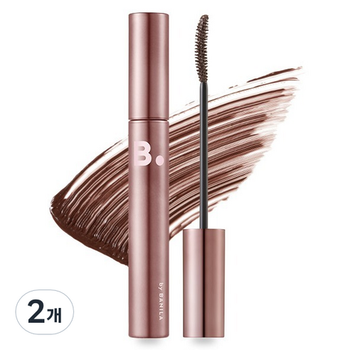 바닐라코 파워프루프 마스카라 7g, 04 롱 컬링 딥 브라운, 2개