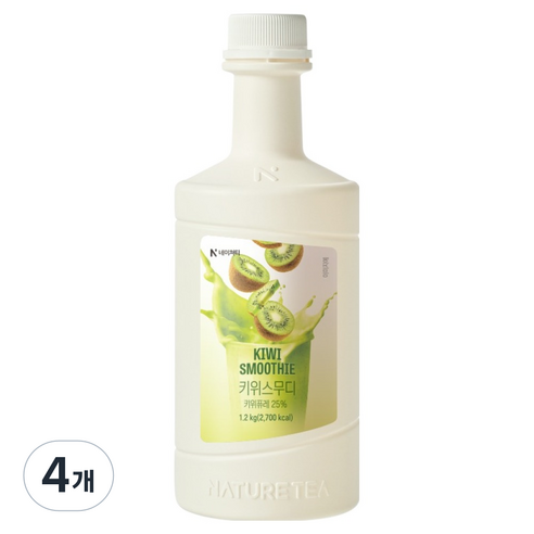 네이쳐티 키위 스무디, 1.2kg, 4개