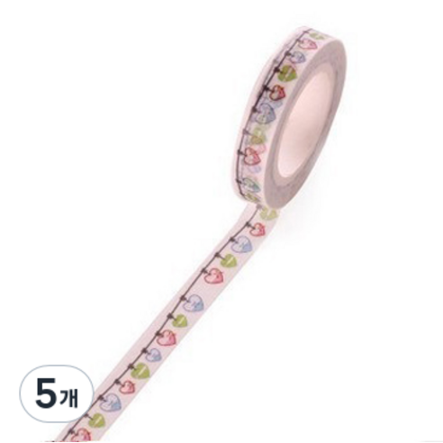 라이크존 접착 마스킹테이프, 옵션11, 5개