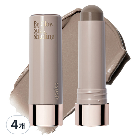 에스쁘아 비글로우 스틱 쉐딩 9g, 4개, 2호 쿨 그레이