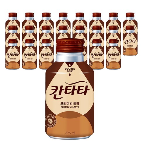 칸타타 프리미엄 라떼, 48개, 275ml 콘트라베이스더블베이스