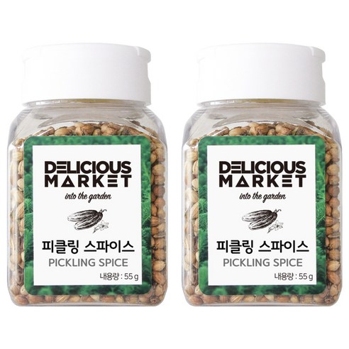 목화 피클링스파이스, 55g, 2개