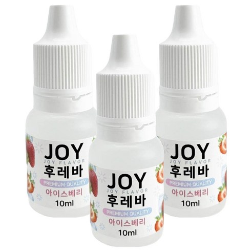 조이후레바 아로미조이 슬라임재료 10ml, 3개, 아이스베리
