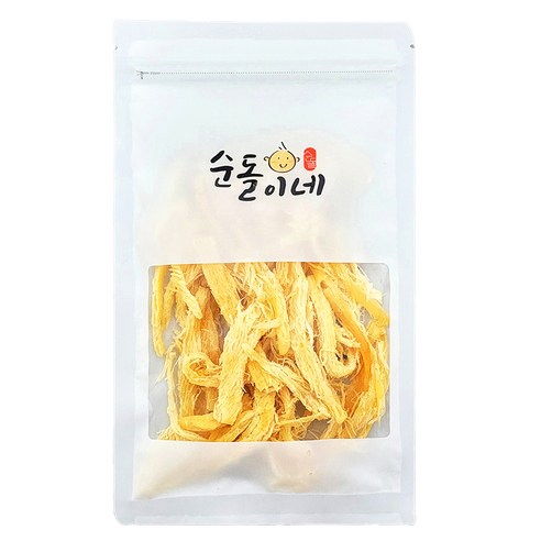 순돌이네 땅콩버터 오징어채, 1개, 100g