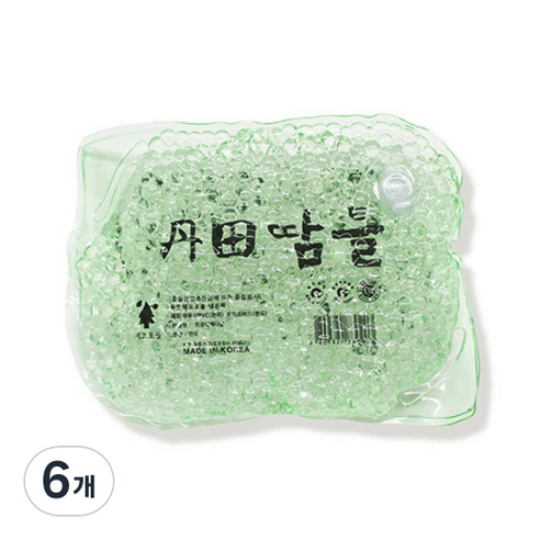 에코포들 단전 냉온팩, 6개