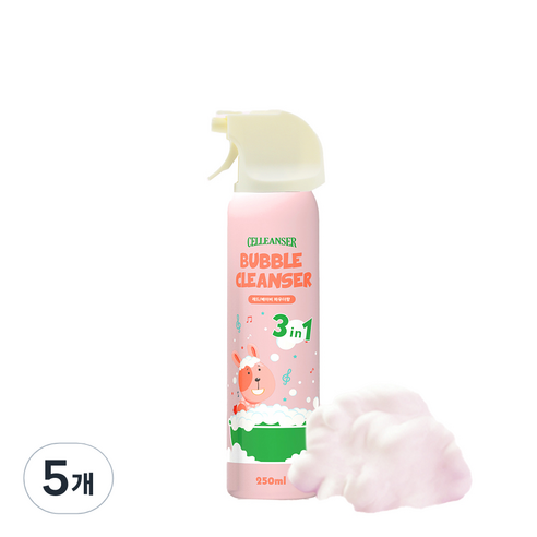셀린저 버블 클렌저 레드, 250ml, 5개