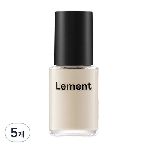 르멘트 컬러 네일, 01 포슬린 베이지, 14ml, 5개
