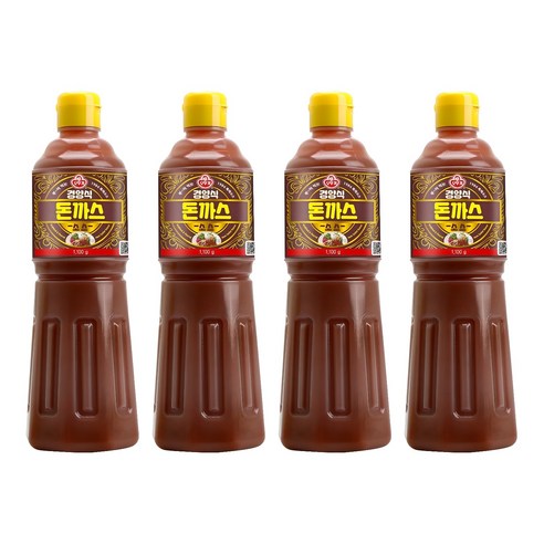 오뚜기 경양식 돈까스소스, 1.1kg, 4개