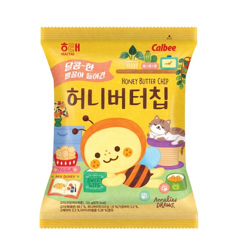 해태 허니버터칩, 120g, 1개