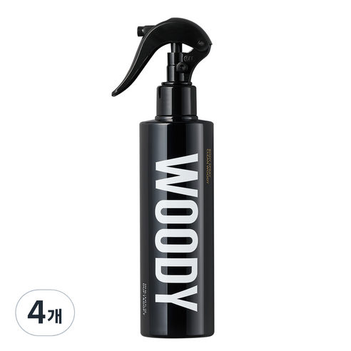 더프트앤도프트 바디 스프레이 클린 우디, 250ml, 4개
