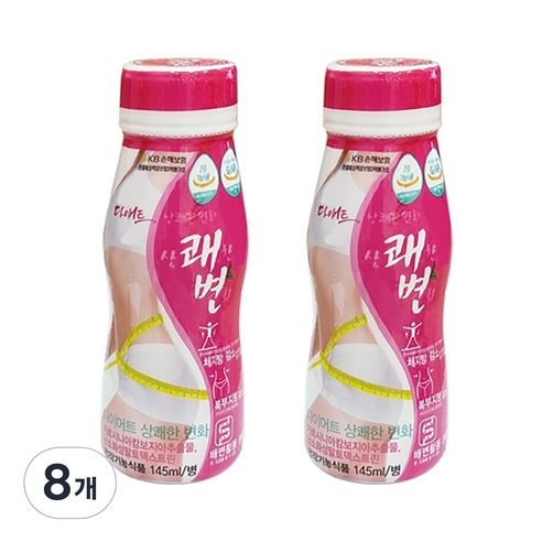 상쾌한변화 다이어트 음료, 8개, 145ml