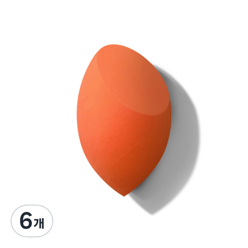 그라펜 엣지 컷 블렌더 화장용 퍼프, 6개
