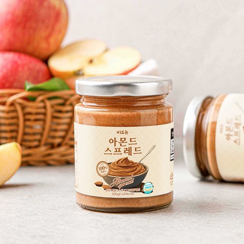 고소함으로 시작하는 행복한 하루, 비소뉴 아몬드 스프레드