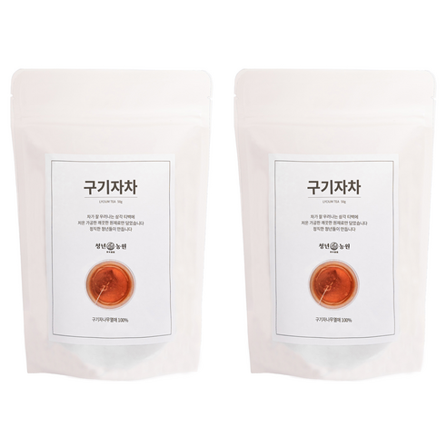청년농원 구기자차, 50개입, 2개, 1g