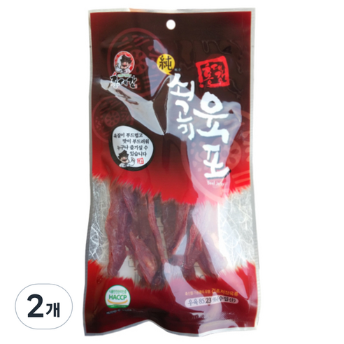홍대감 순쇠고기 육포, 100g, 2개