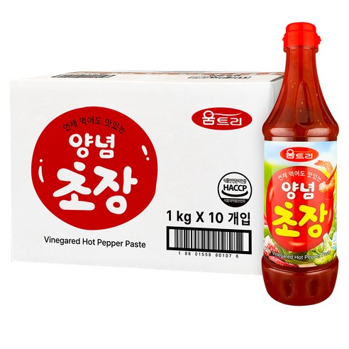 움트리 양념초장, 1kg, 10개