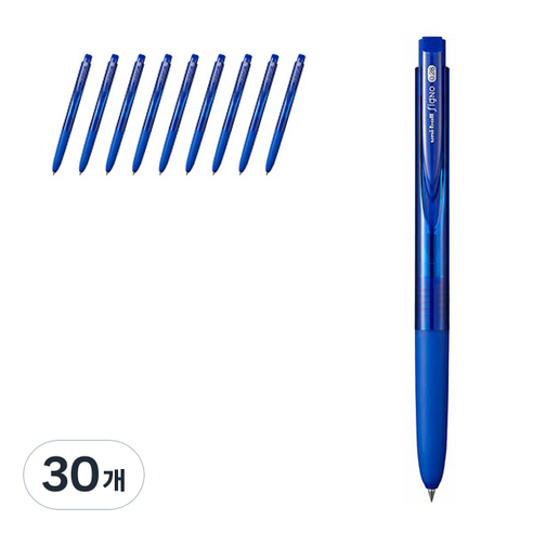 시그노 알티원 펜 UMN155 0.38mm, 블루(33), 30개