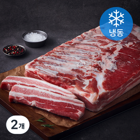 MAUM 한판 그대로 통삼겹살 (냉동), 2개, 5kg