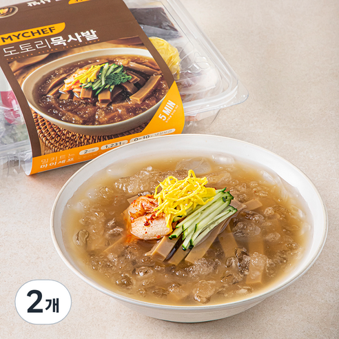마이셰프 도토리묵사발, 1231g, 2개