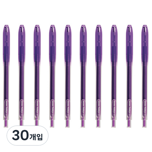 사쿠라 제브라 볼사인 젤잉크펜 0.4mm, 30개입, 24 퍼플