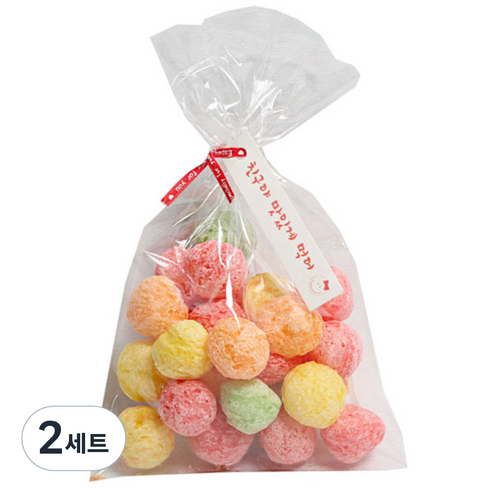 비접착식 봉투 30p + 포장타이 30p + 친구야 레드택 30p, 혼합 색상, 2세트
