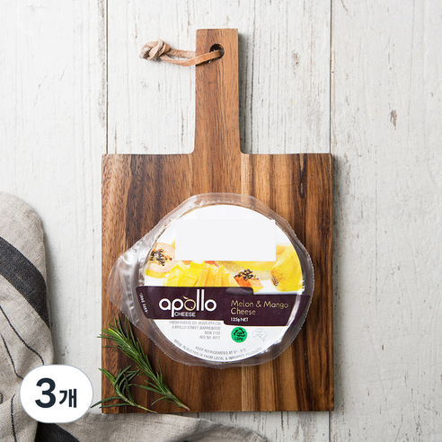 APOLLO 멜론 앤 망고 치즈, 125g, 1개입, 3개