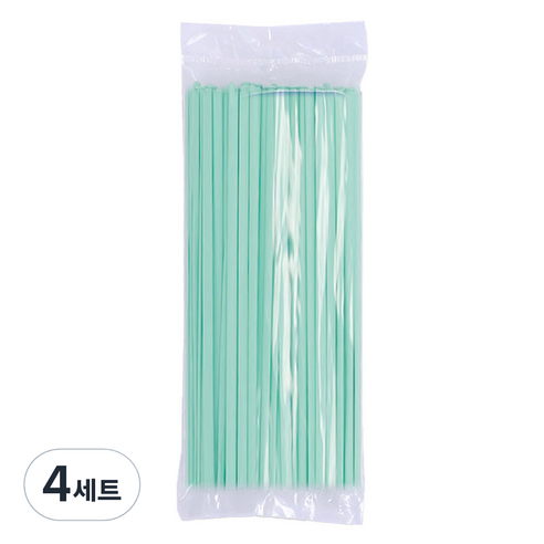마다꾸미 요술 매직 파티 벌룬 막대풍선 100p 세트, 파스텔라이트민트, 4세트