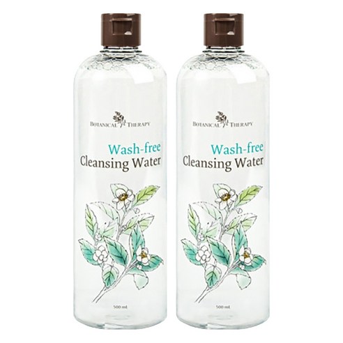 보타니컬테라피 워시프리 바디 클렌징워터, 500ml, 2개