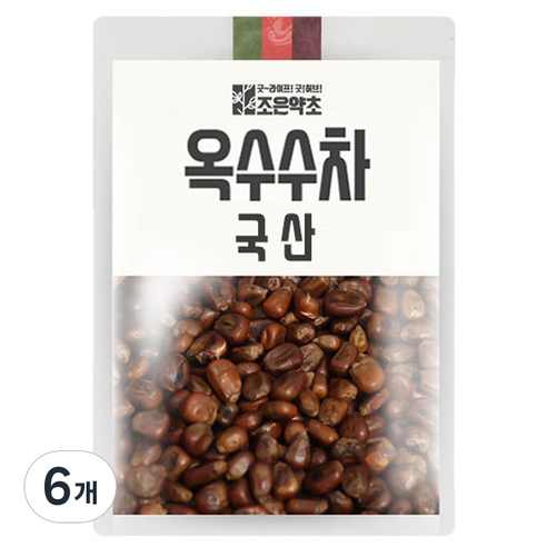 조은약초 볶은 옥수수, 700g, 1개입, 6개