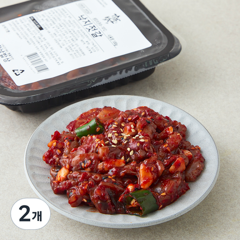 강남밥상 낙지젓갈, 100g, 2개