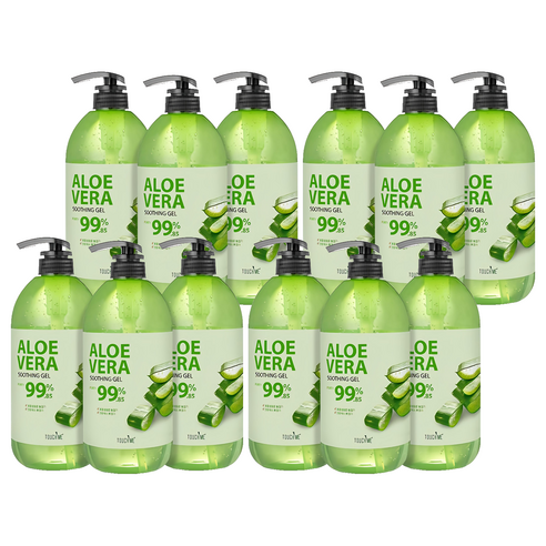 터치미 퓨리티 알로에베라 수딩 젤 1000, 1L, 12개