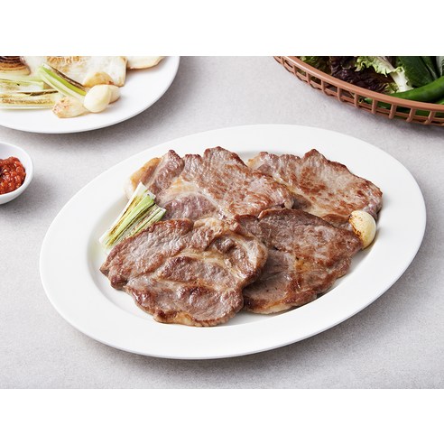 신선하고 부드러운 한돈 목살의 구이 진수