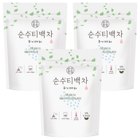 순수한집 구기자차 삼각티백, 1g, 50개입, 3개
